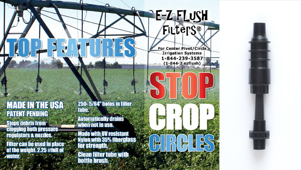 EZ Flush Filters For Circle Irrigation Systems